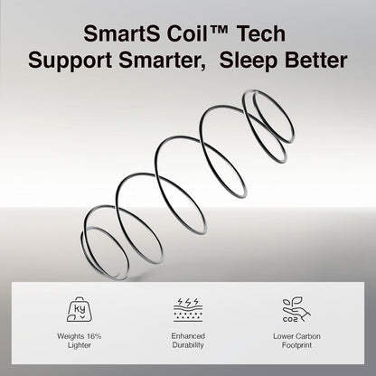 Queen Mattress, 10 Inch Queen Size Mattresses in a Box with Smarts™ Pocket Coil for Pressure Relief, Medium Plush Foam and Spring Hybrid Colchones with Certipur-Us Certified6