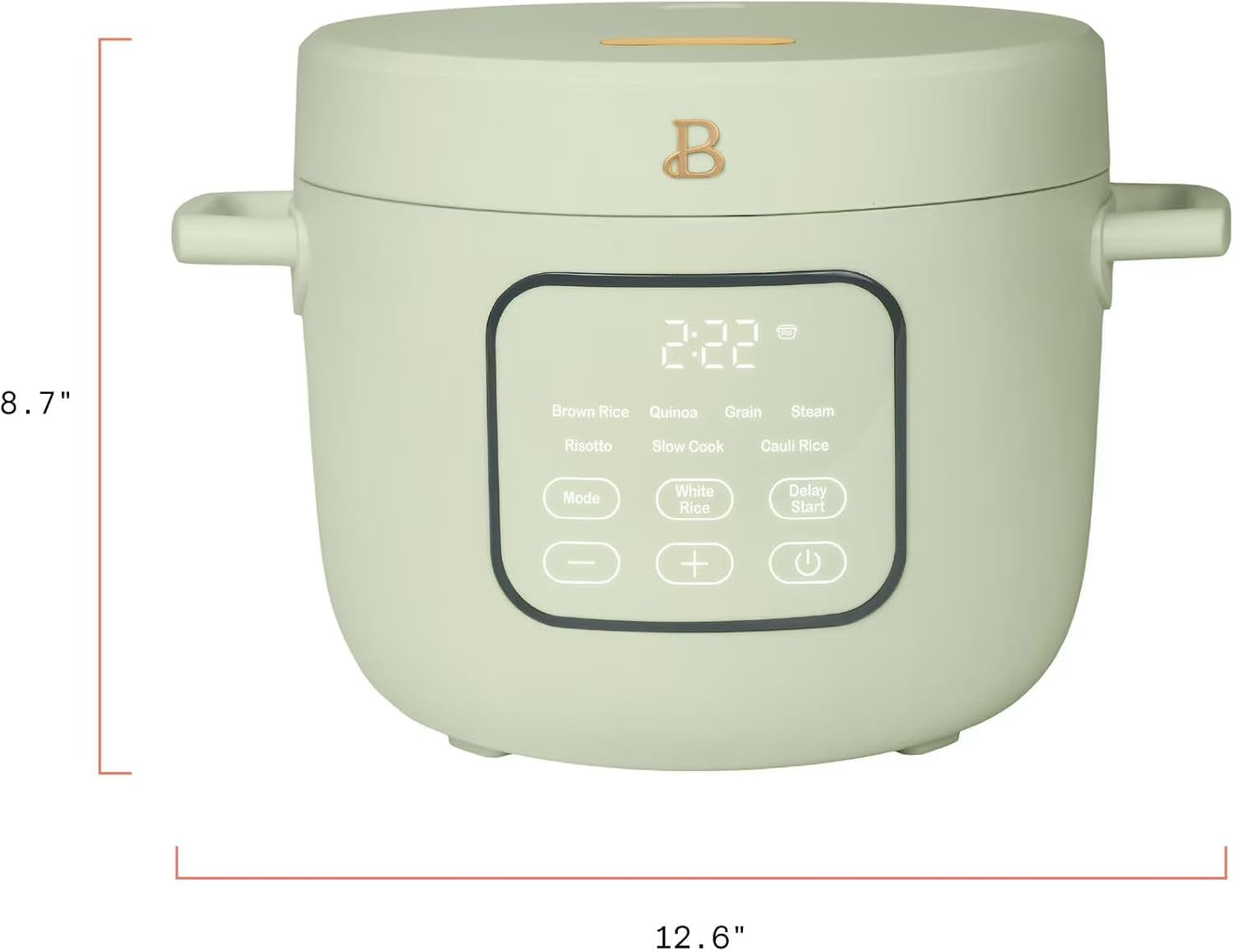 lugbar-beautiful-14-cup-cooked-6-cups-uncooked-electric-rice-and-grain-cooker-evergood-non-toxic-ceramic-nonstick-coating-drew-barrymore-sage-green