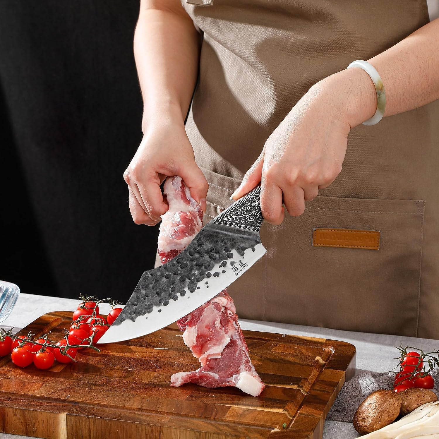 7-chef-knife-butcher-knife-for-meat-japanese-high-carbon-meat-cleaver-knife-hand-forged-meat-cutting-knife-ultra-sharp-kitchen-knife-for-home-camping-bbq-cooking-knife