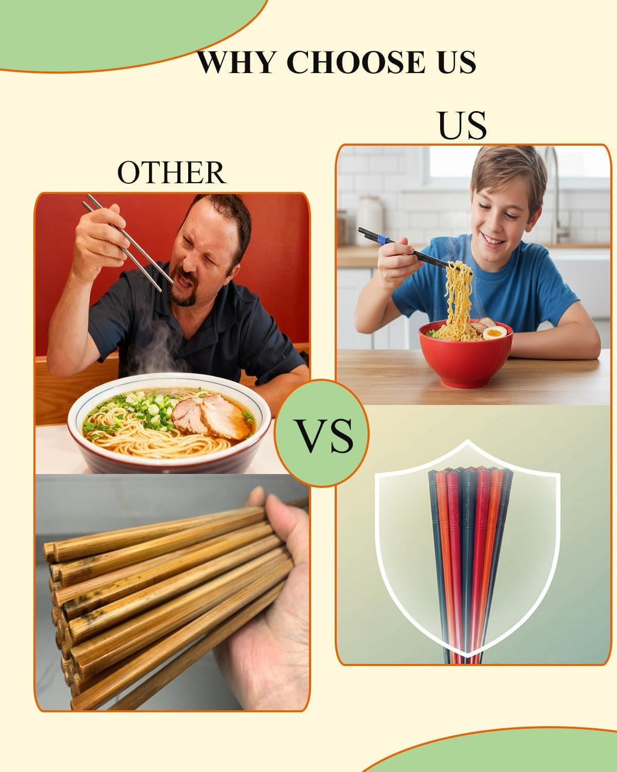 5-pairs-reusable-training-chopsticks-9-45-inch-dishwasher-safe-fiberglass-japanese-training-chopsticks-for-beginner-non-slip-easy-to-usecolorful