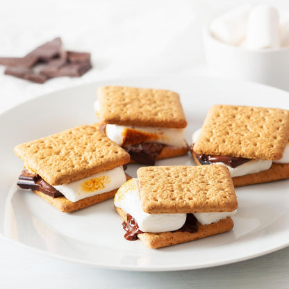 Tabletop Indoor Electric S'Mores Maker - Smores Kit with Marshmallow Roasting Sticks and 4 Trays for Graham Crackers, Chocolate, and Marshmallows - Movie Night Supplies - Black5