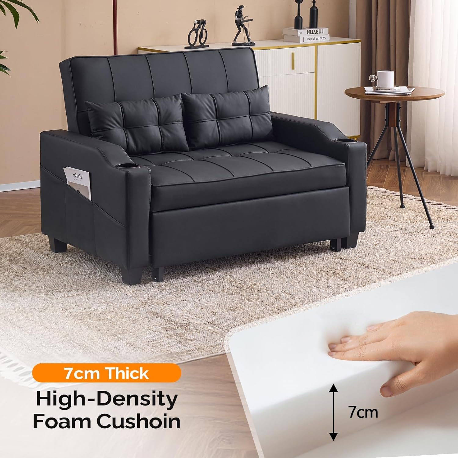 convertible-loveseat-sleeper-sofa-bed-pullout-couch-for-living-room