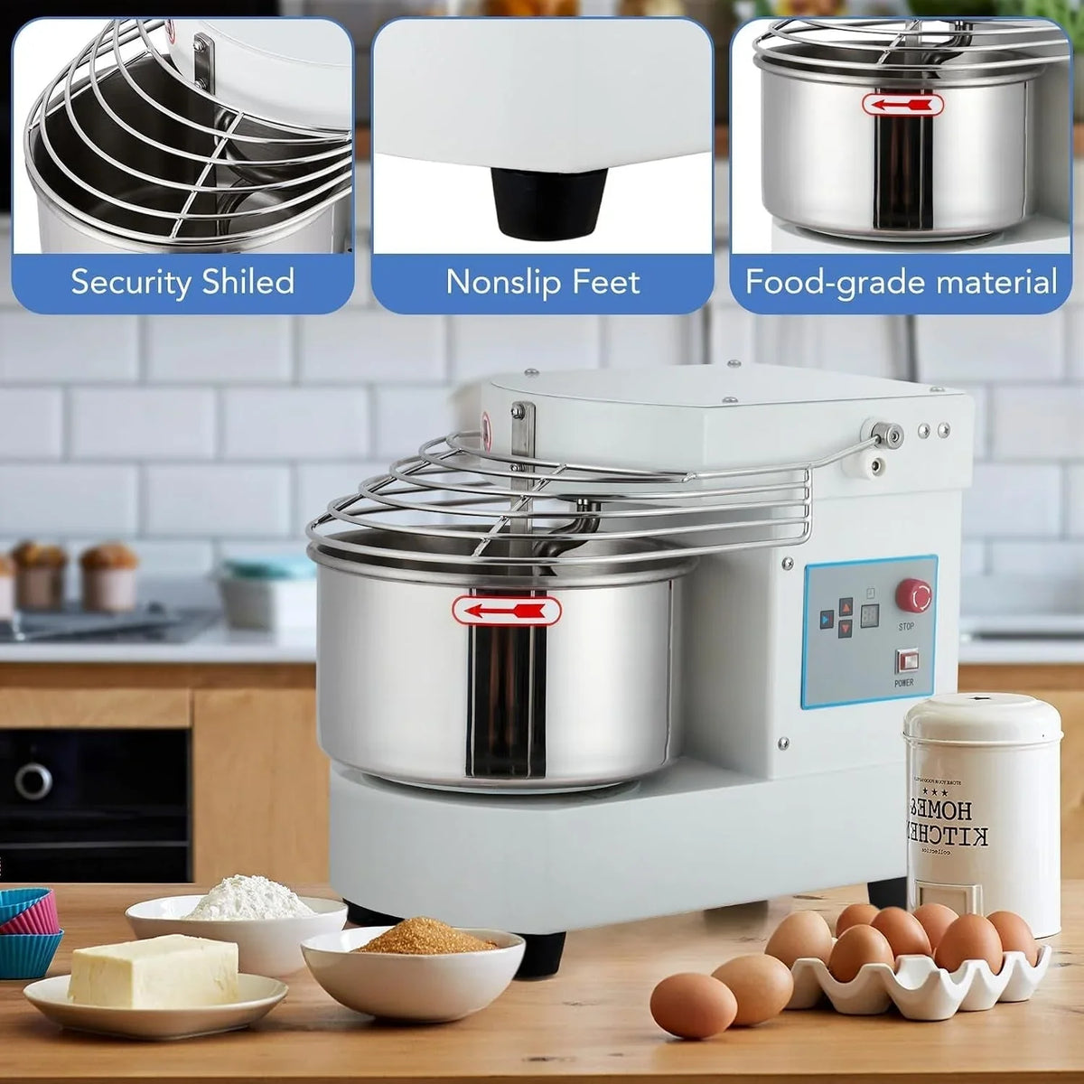 10-5-qt-commercial-food-mixer-110v-650w-dual-rotation-dough-kneading-machine-with-touchscreen-timer-food-grade-stainless-steel-bowl-safety-shield-for-bakeries-restaurants