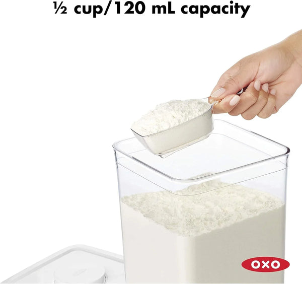 OXO Good Grips POP Container 1/2 Cup Scoop, Clear4