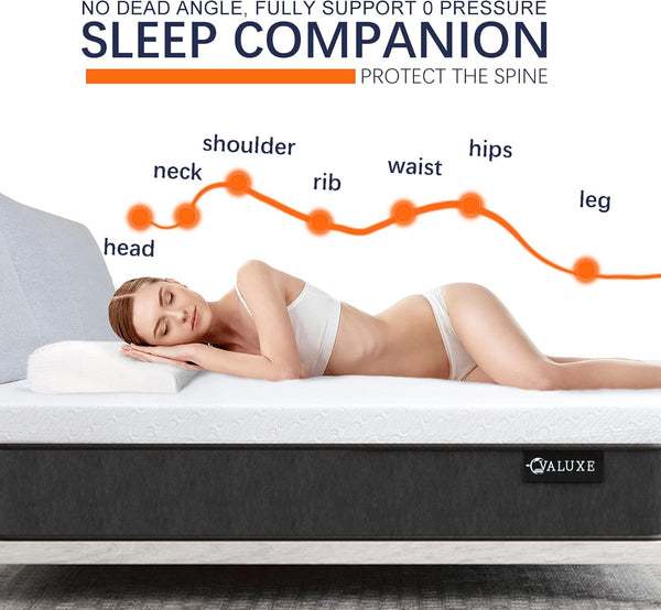 3 Inch Gel Memory Foam Mattress Topper Twin XL Size High Density Cooling Pad Pressure Relief Bed Topper (With Removable & Washable Bamboo Cover)5