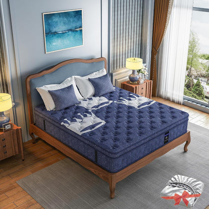 12 Inch Full Mattress, Hybrid Mattress in a Box with Protector, Medium Firm1