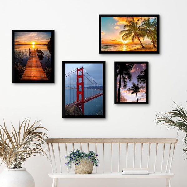 12X16 Frame Wall Hanging Picture Frames, Black, 1 Pack5
