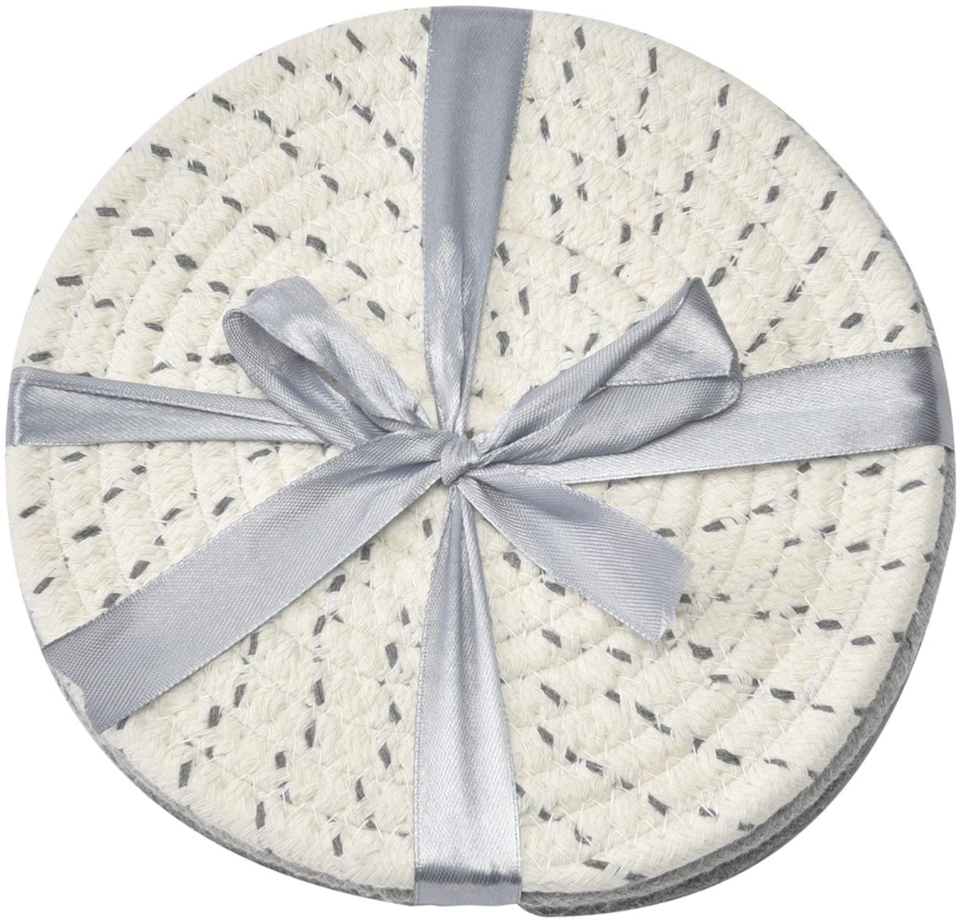 potholders-set-trivets-set-100-pure-cotton-thread-weave-hot-pot-holders-set-set-of-3-stylish-coasters-hot-pads-hot-mats-spoon-rest-for-cooking-and-baking-by-diameter-7-inches-gray