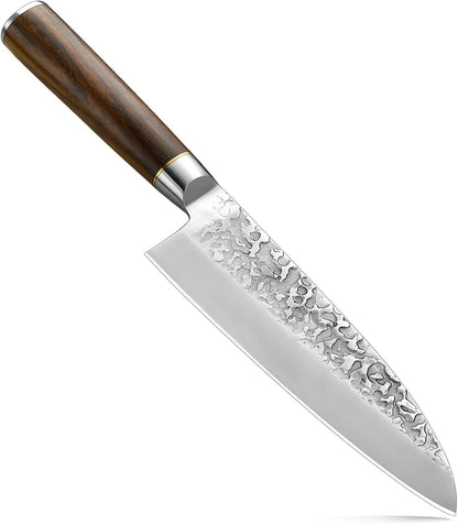Chef Knife 7 Inch Kitchen Knife Razor Sharp Santoku Knife - 7Cr17Mov Japanese Chefs Knife, Gift for Her Him2