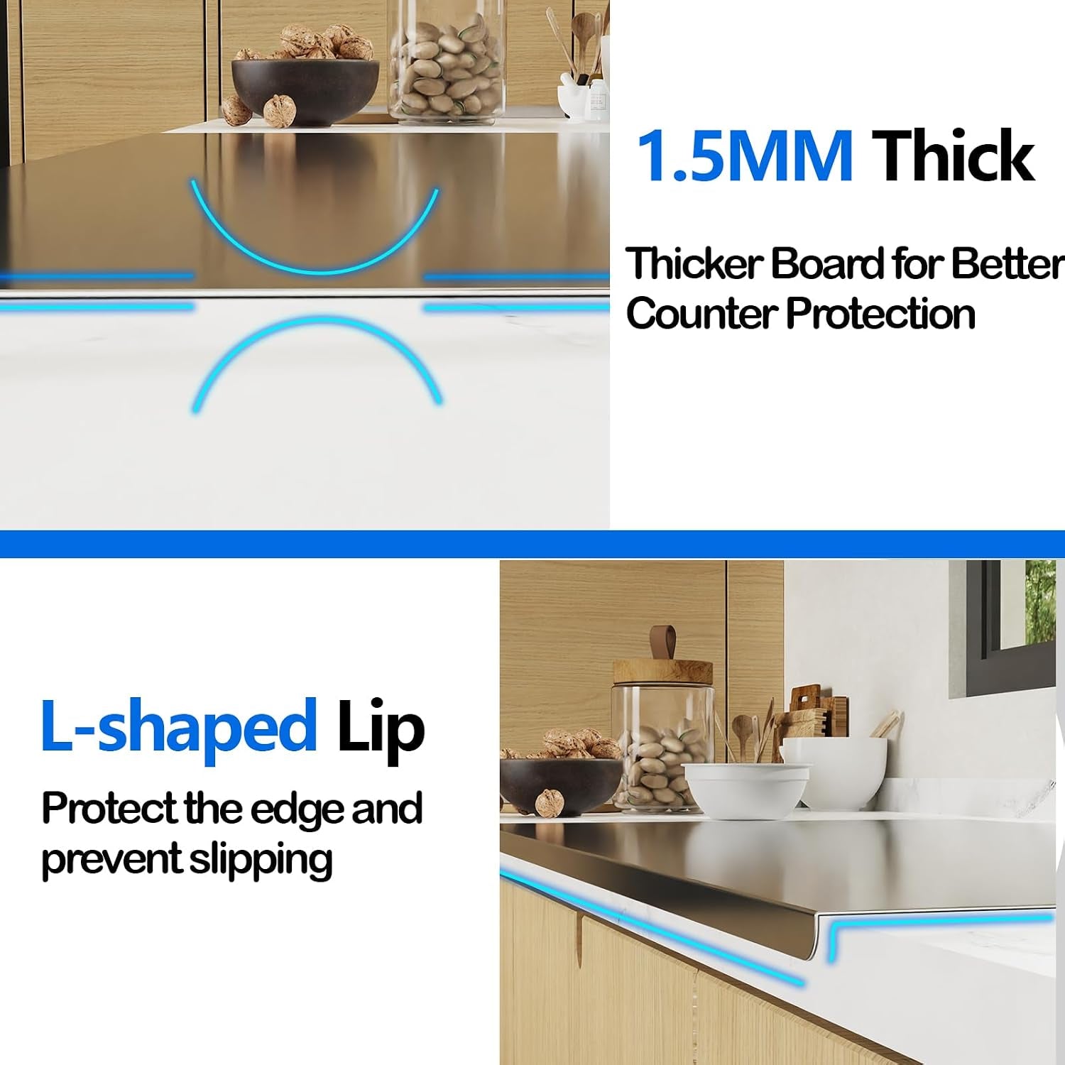 304-stainless-cutting-board-with-lip-27-6-x-22-8-steel-cutting-board-1-5mm-thick-brushed-surface-board-countertop-protection-nice-for-kneading-cutting-rolling-dough-and-food-preparation