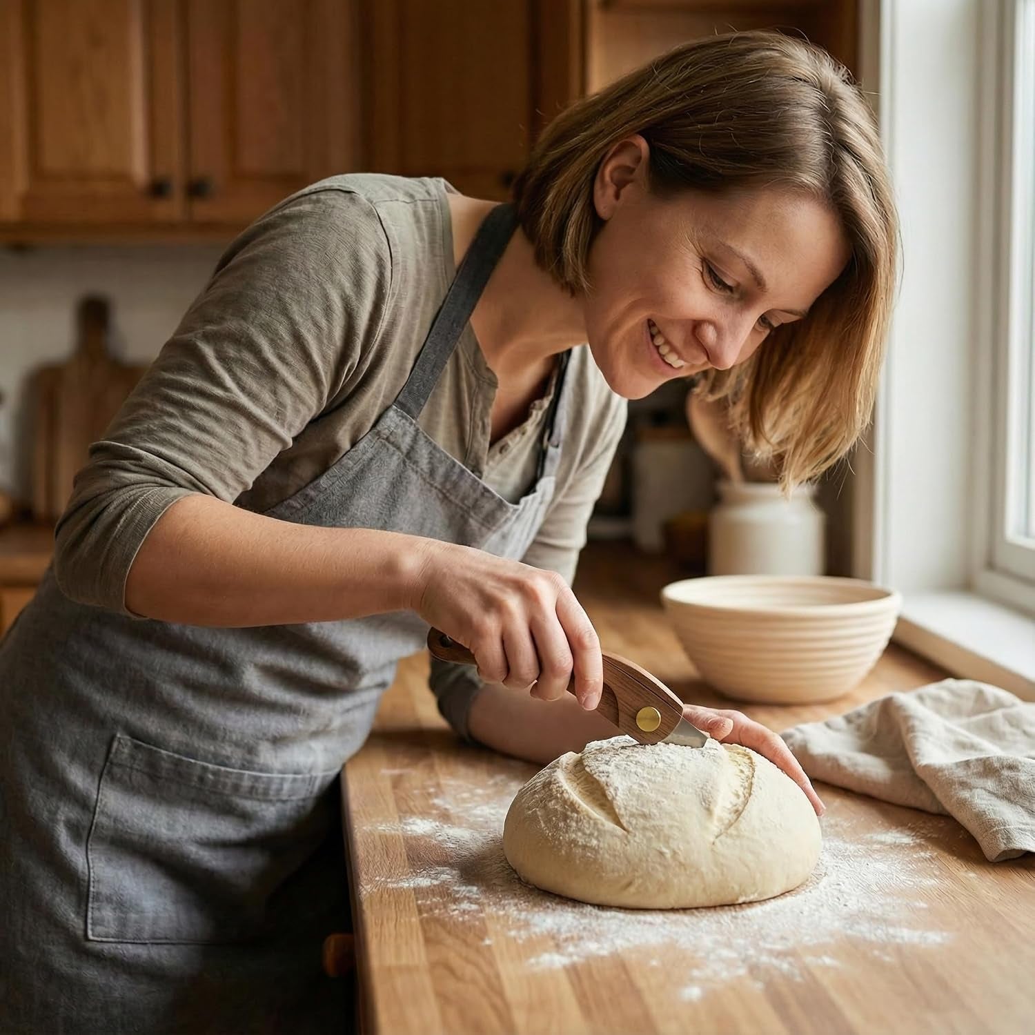 bread-lamb-dough-scoring-tool-wooden-sourdough-scorer-tool-with-5-blades-100-walnut-wood-scoring-knife-for-bread-baking-sourdough-bakinggift-box