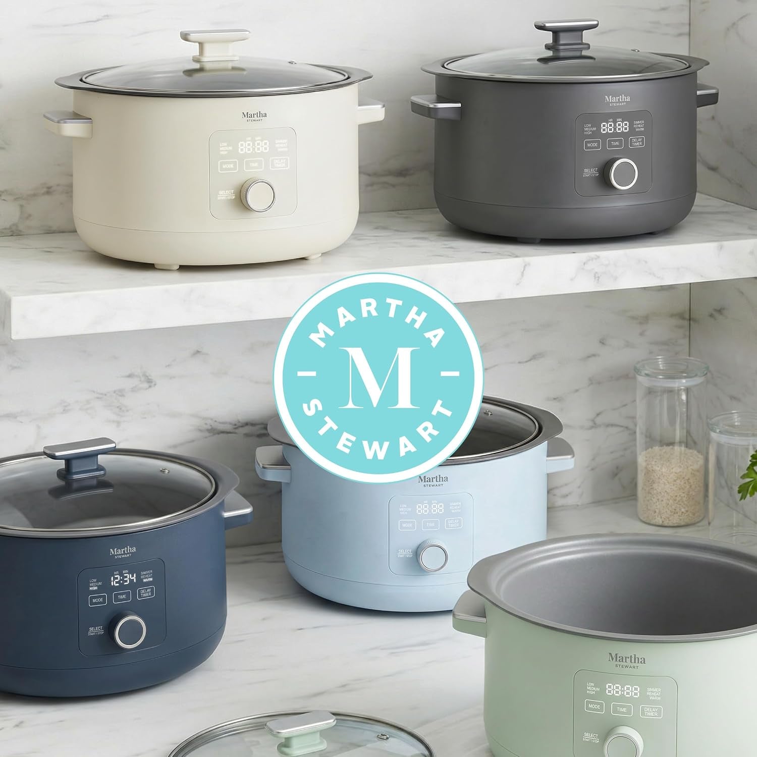8-quart-slow-cooker-ceramic-nonstick-crock-indigo-blue-6-modes-delay-timer-keep-warm-dishwasher-safe-bowl-glass-lid-stovetop-oven-safe-removable-pot-simmet-reheat-warm