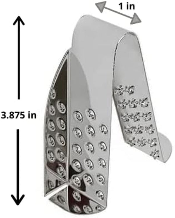 Grater Guard for Cutting Vegetables/Grating with Mandoline Slicer, Stainless Steel Protector for Food, Dishwasher Safe Finger Guard6