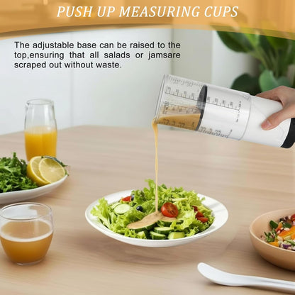 6 Pcs Adjustable Push up Measuring Cup Set 1 Measure Cup 5 Measure Spoon4