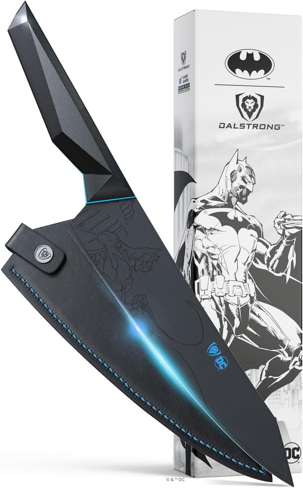 8" Chef Knife - Batman™ Official Shadow Black DC Edition1