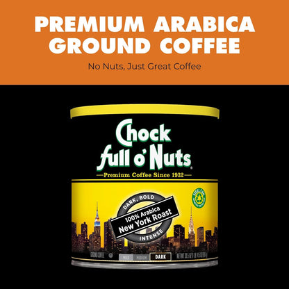 Ground Coffee - New York Roast, 30.5 Oz4