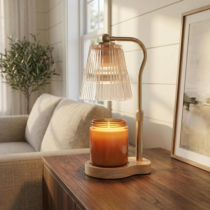 Candle Warmer Lamp with Timer & Dimmer, Wax Melt Warmer for Jar Candles5
