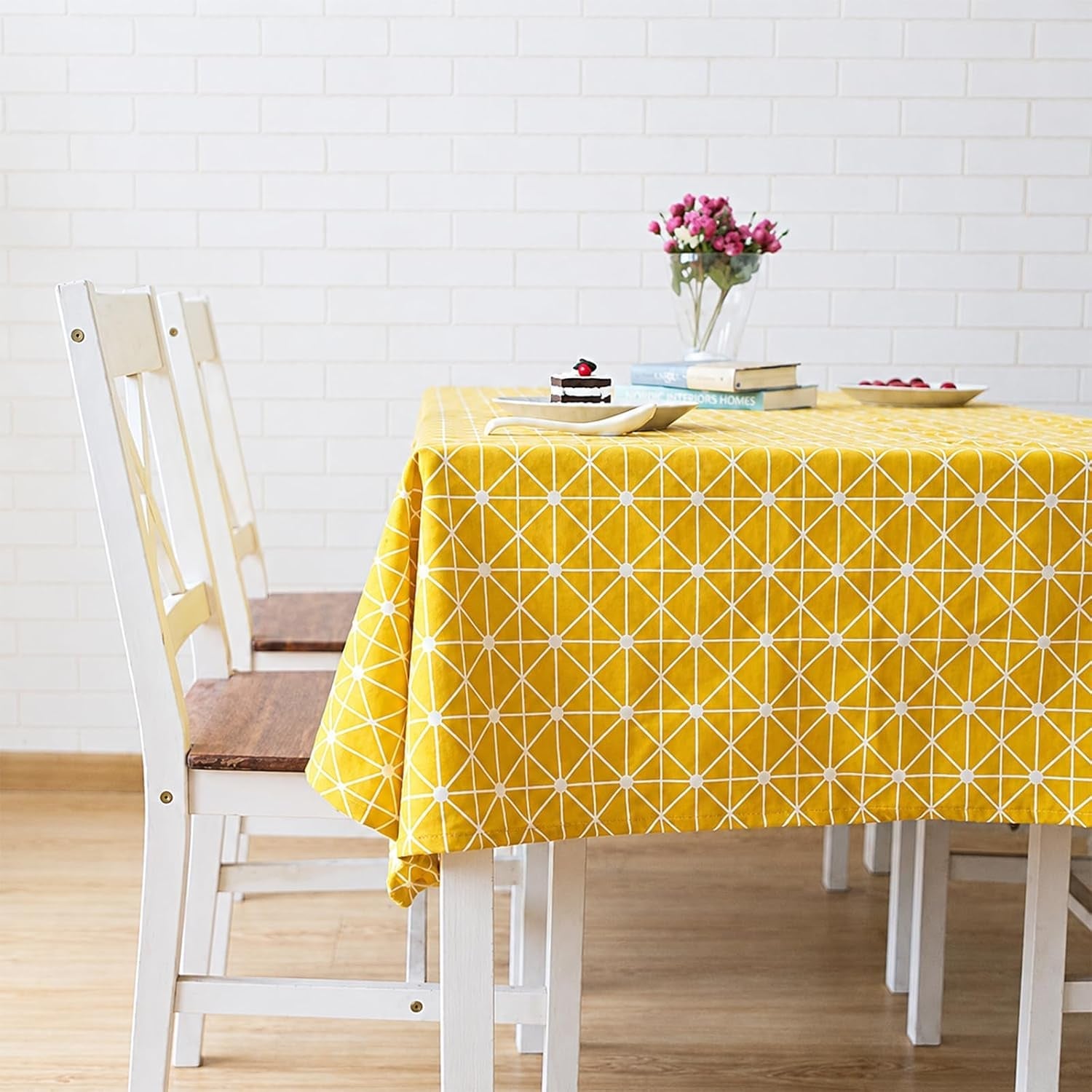 yellow-boho-table-cloth-rectangle-cotton-linen-nordic-twill-tablecloths-wrinkle-free-fabric-checkerboard-stripe-table-cloths-rustic-cover-for-kitchen-dining-party-outdoor-picnic55-x-86-inch