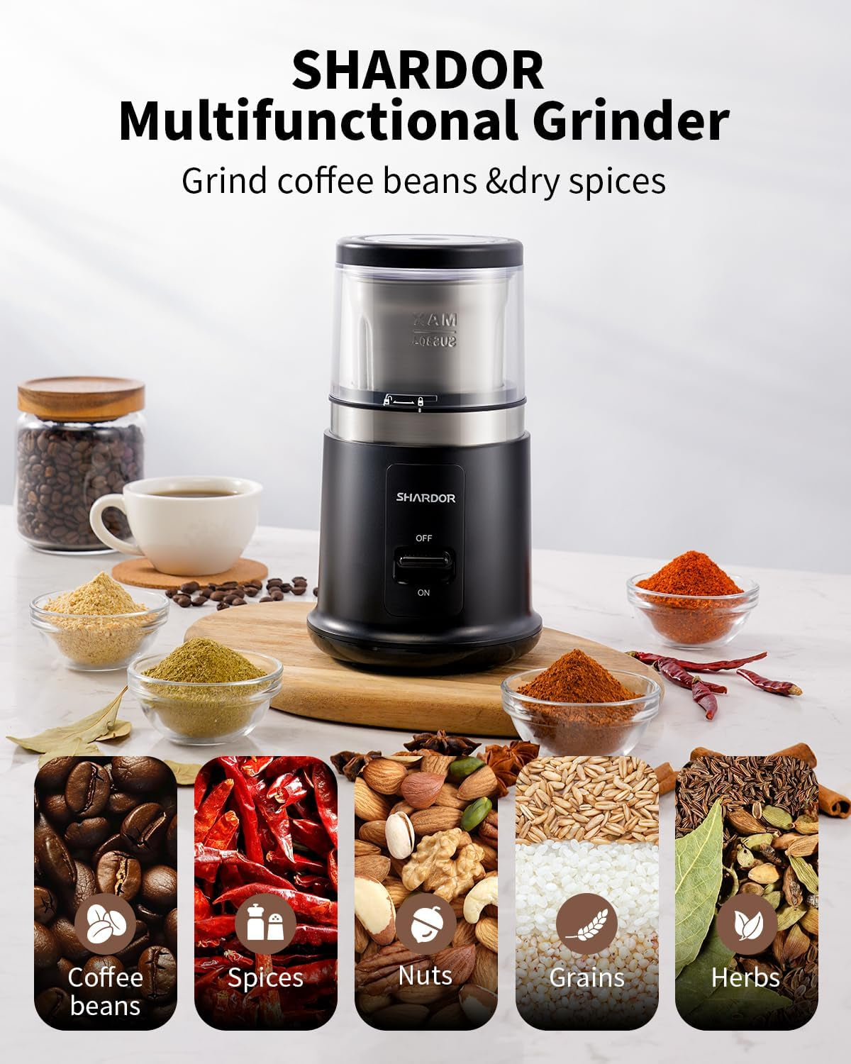 one-touch-coffee-grinder-electric-spice-herb-for-coffee-bean-spices-and-seeds-with-1-removable-stainless-steel-bowl-dry-grinder-black
