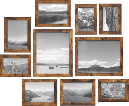 Collage Picture Frames, Set of 10, Glass1