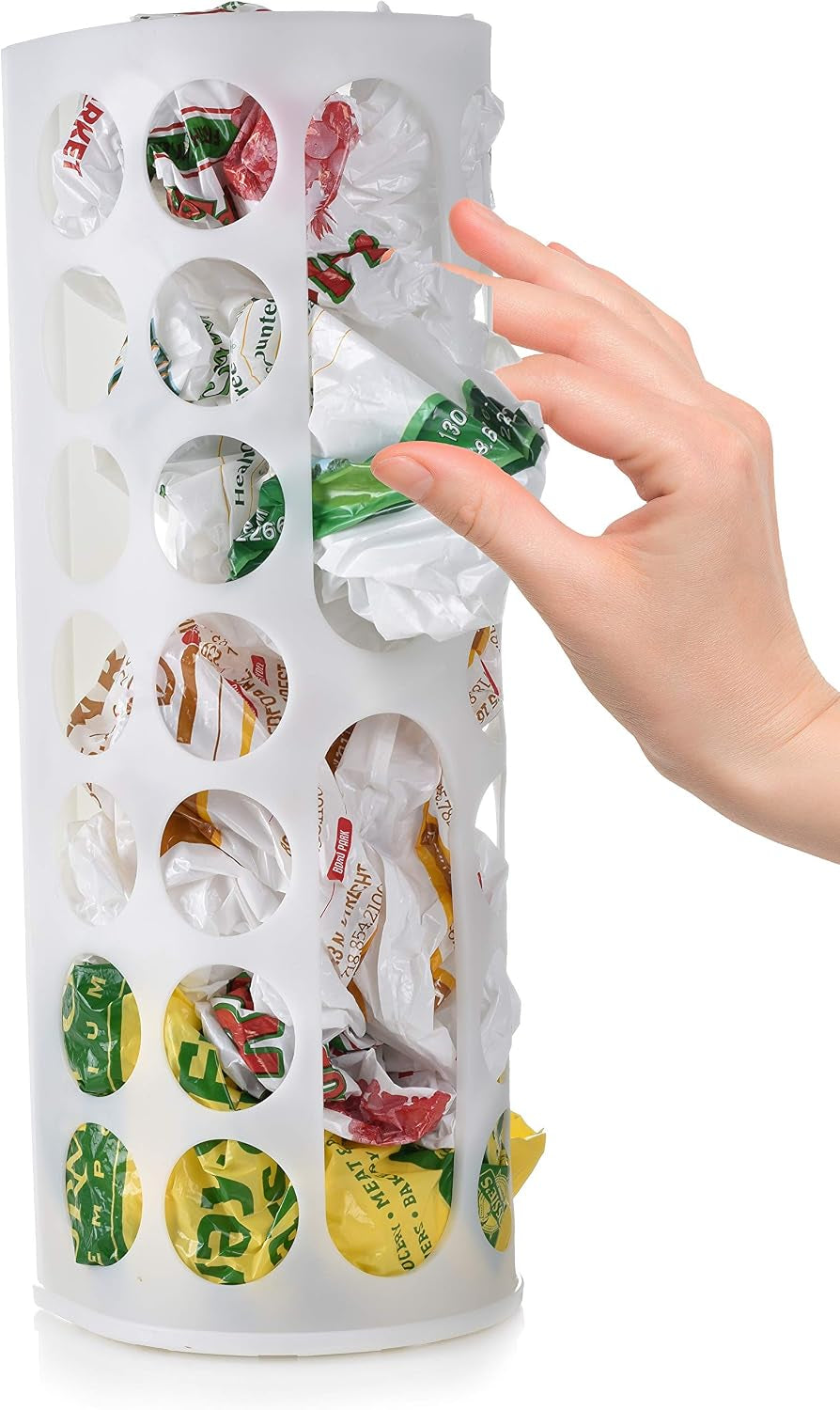 grocery-bag-storage-holder-large-capacity-bag-dispenser-neatly-store-plastic-shopping-bags-keep-them-handy-for-reuse-access-holes-make-adding-or-retrieving-bags-simple-convenient