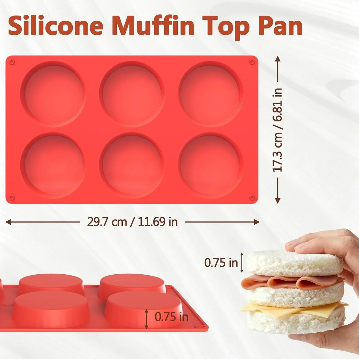 silicone-egg-molds-for-breakfast-sandwiches-2-pcs-non-stick-3-inch-egg-bites-baking-pans-silicone-muffin-pans-for-baking-round-muffin-top-pan-for-whoopie-pie-pan-tarts-quiche
