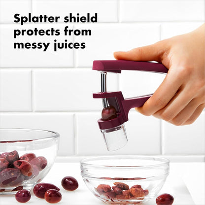 OXO Good Grips Cherry & Olive Pitter - Beet3