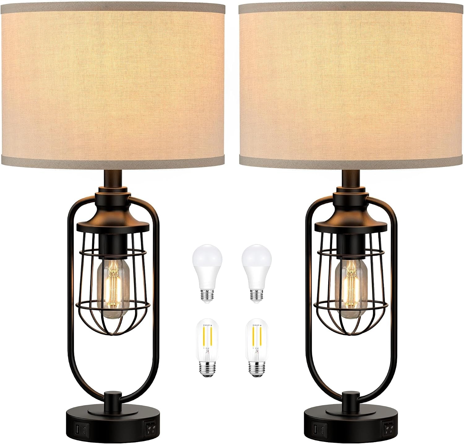 24-farmhouse-table-lamps-for-living-room-set-of-2-black-rustic-lamps-for-night-stands-with-usb-ports-industrial-bedside-lamp-for-bedroom-end-tables-bulbs-included