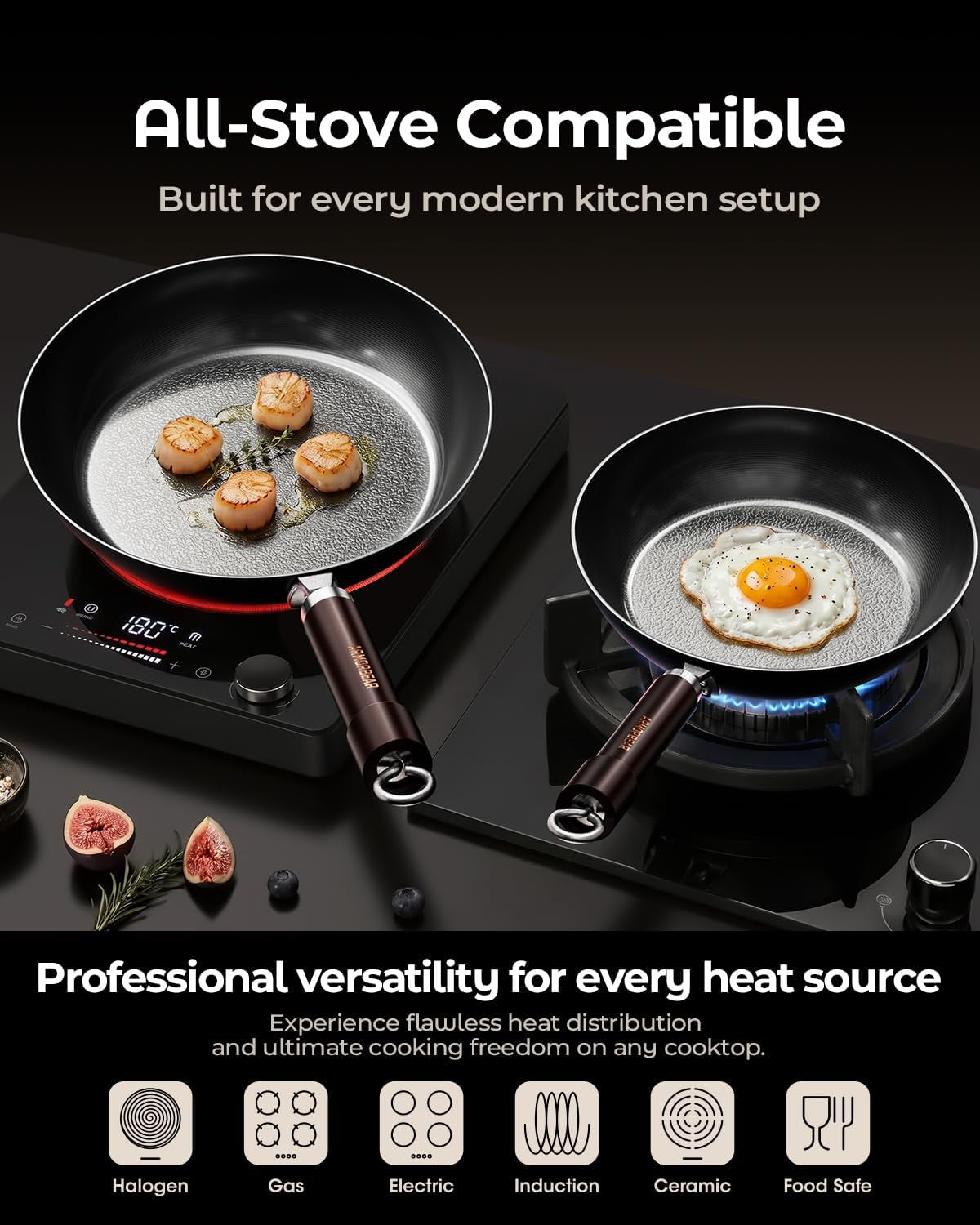 10-inch-auto-seasoning-nitrided-carbon-steel-pan-professional-skillet-for-induction-stovetop-and-daily-searing-pre-seasoned-frying-pan-wooden-handle-pfas-pfoa-free