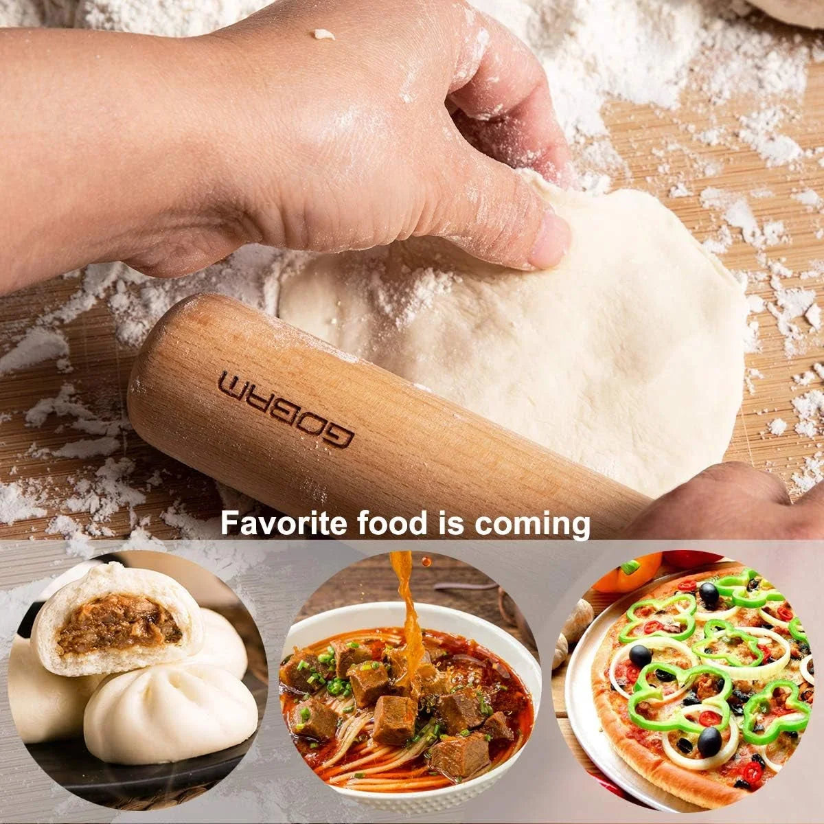 wood-rolling-pin-small-dough-roller-for-pasta-cookies-pie-pizza-chapati-fondant-rolling-pins-for-baking-bread-making-tools-and-supplies-11-x-1-38-inches