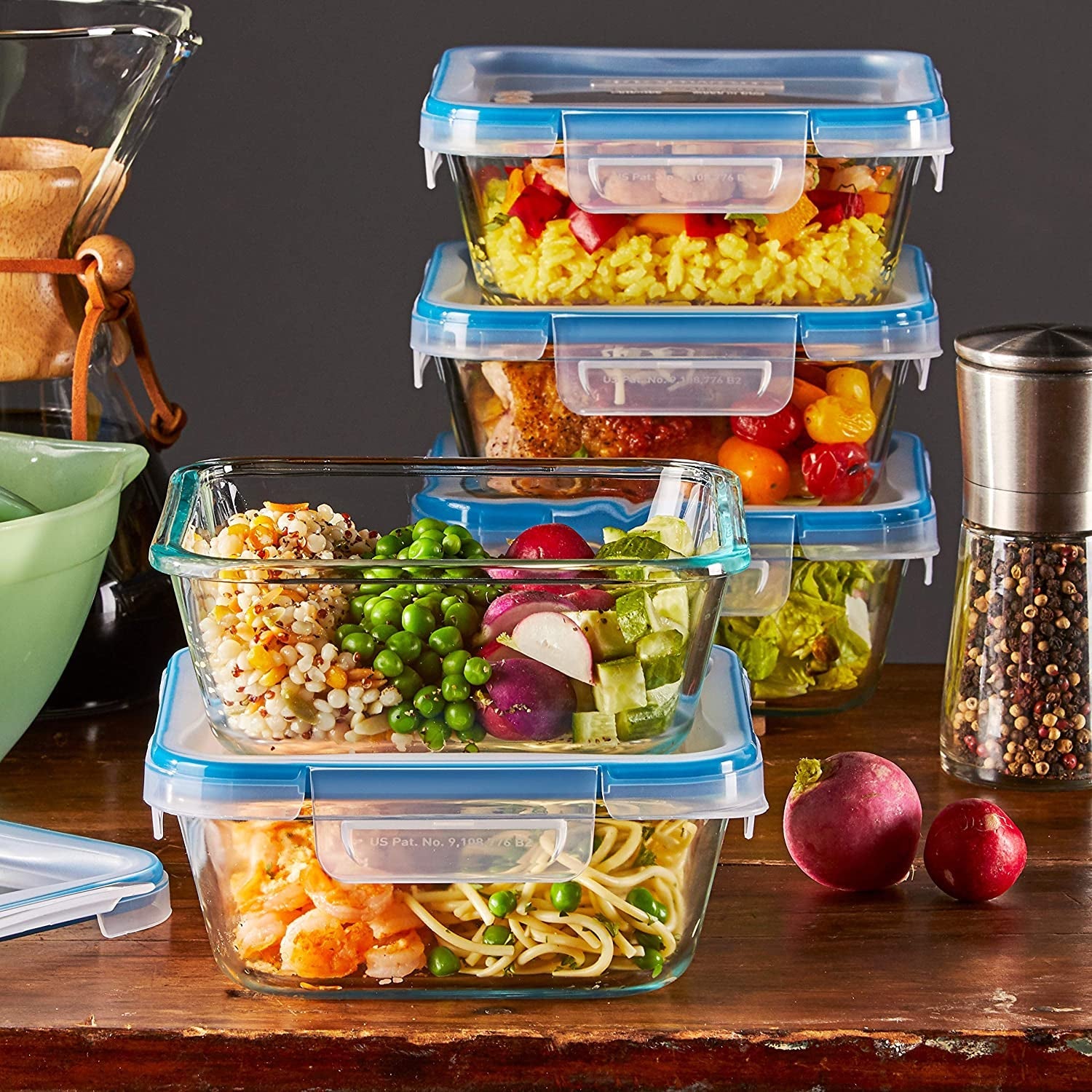 glass-total-solutions-5-pack-4-cup-food-storage-containers-set