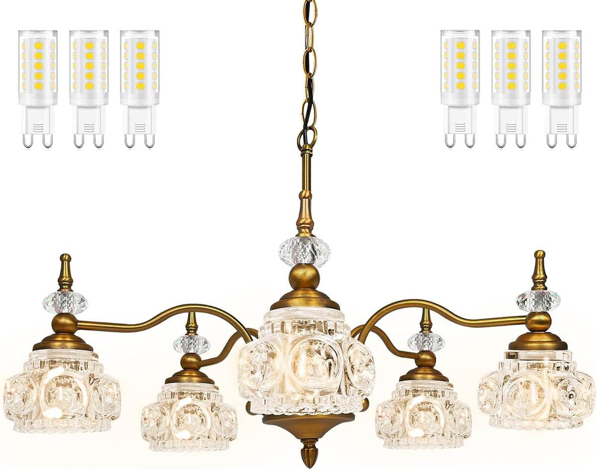 gold-brass-chandelier-5-light-vintage-crystal-glass-pendant-fixture