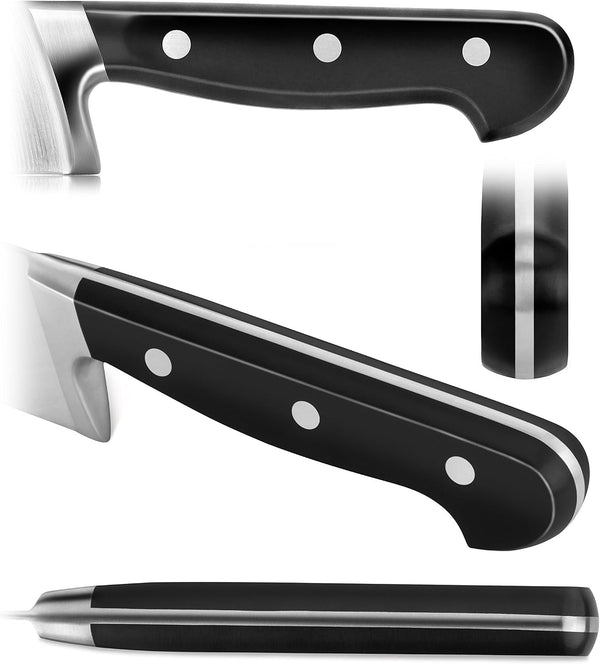 TV2 Series 1020038 14C28N Swedish Steel Forged Chef Knife, 8-Inch3