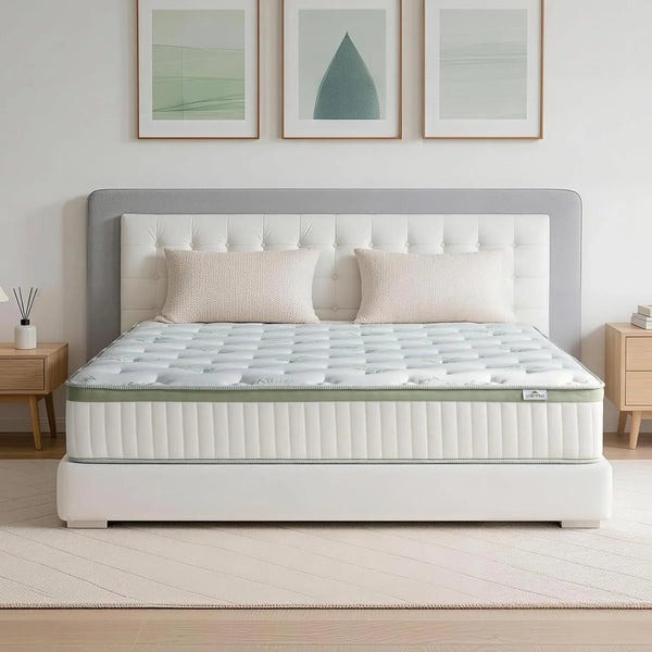 Full Size Mattress 12 Inch, Medium Firm Memory Foam Hybrid Mattress with Individual Pocket Spring - Pressure Relief, Motion Isolation, Cool Sleep, 54" X 75"1