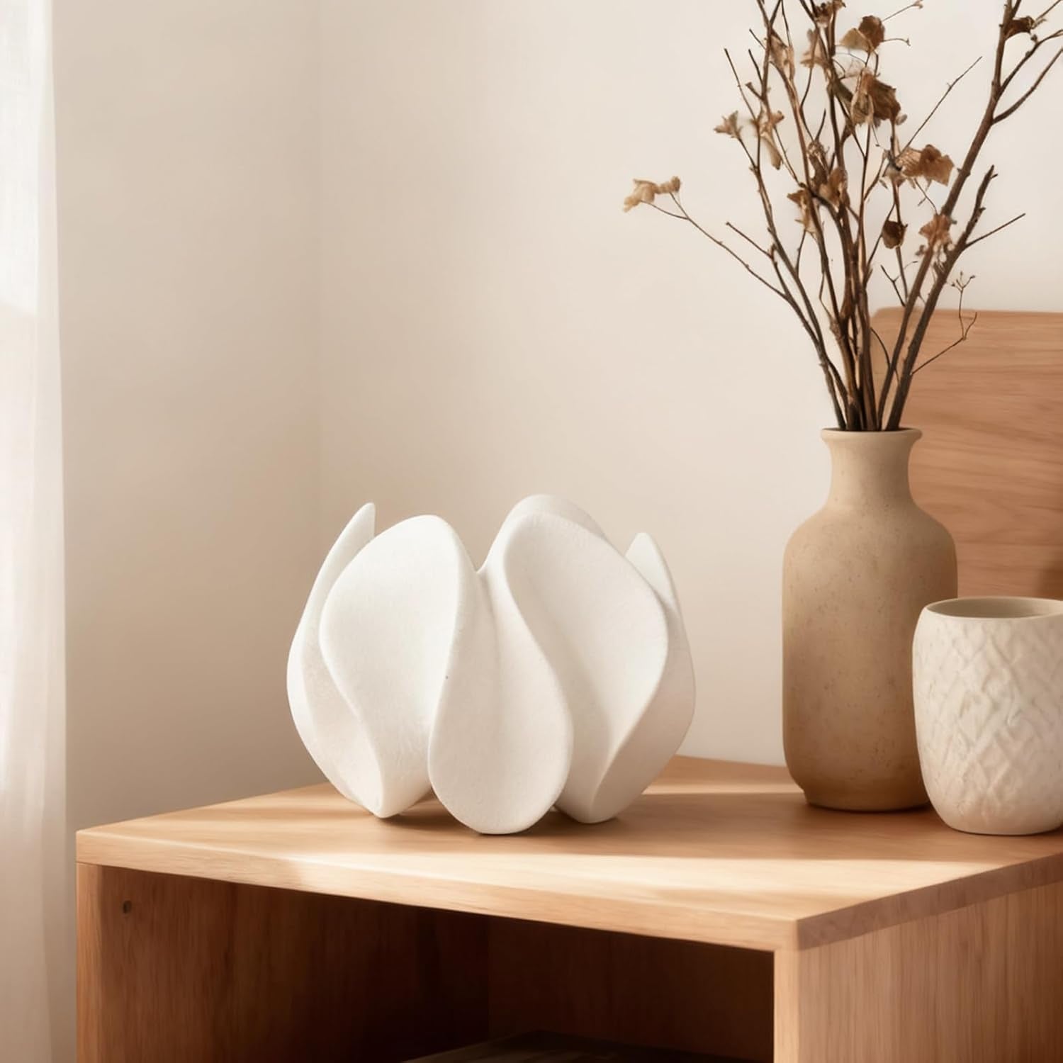 abstract-home-decor-living-room-coffee-table-decor-modern-white-textured-art-statue-resin-sculpture-for-bookshelf-desk-bedroom-office-wedding-gift-for-women-men