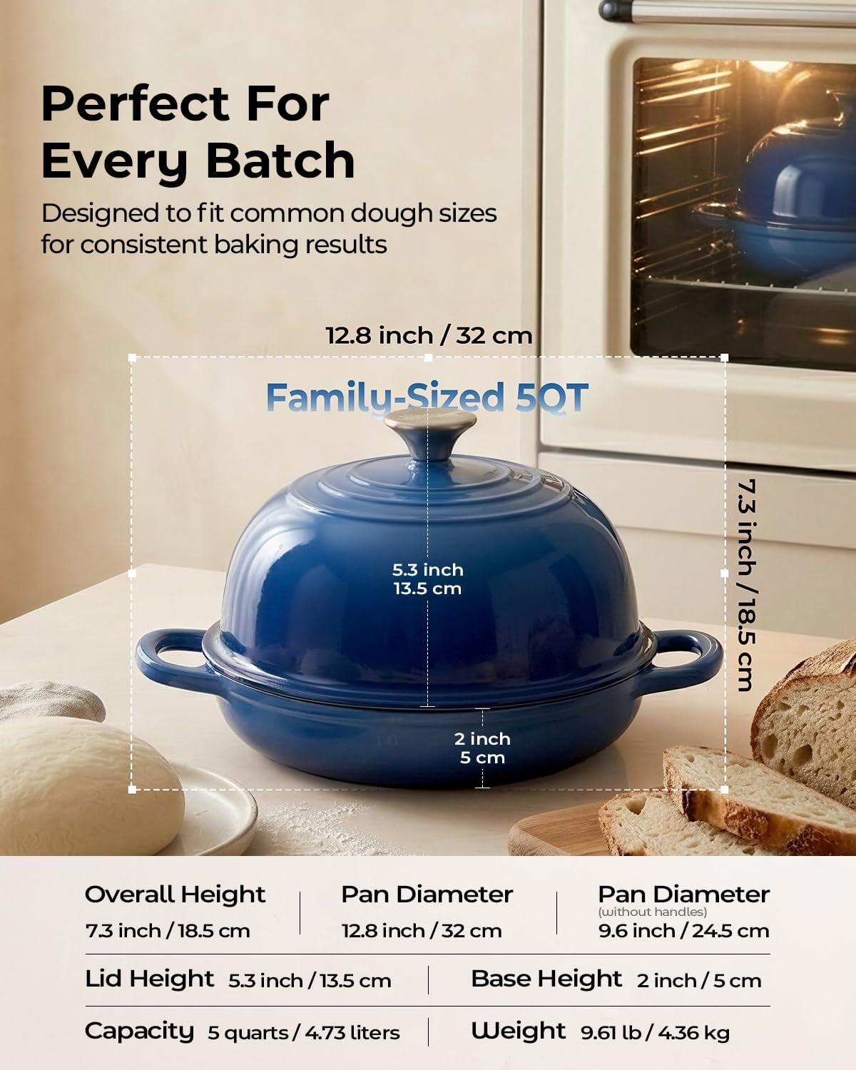 5qt-enameled-cast-iron-sourdough-bread-oven-for-homemade-blue-tight-fitting-dome-lid-shallow-base-supports-easier-loading-crisp-sourdough-crusts-gifts-for-sourdough-bakers