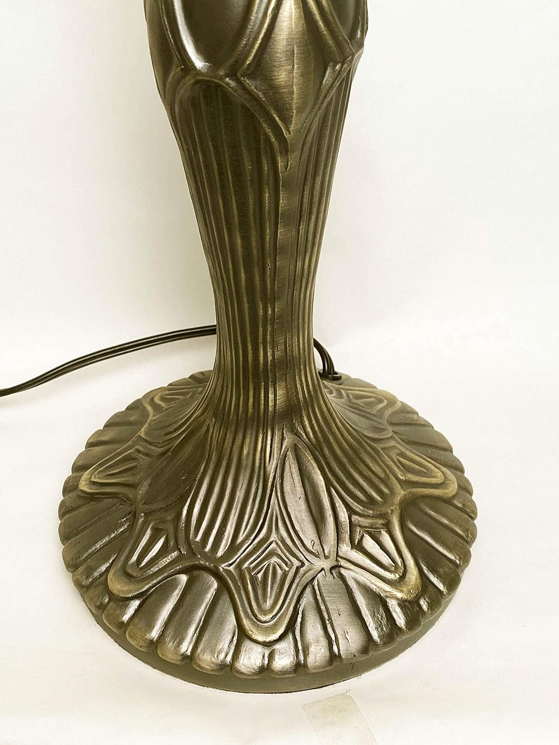 tiffany-style-large-23-5-cast-metal-lamp-base-no-shade