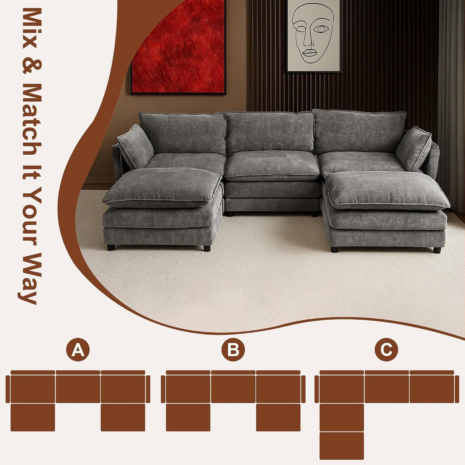 112-7-u-shaped-cloud-sofa-modular-sectional-couch-with-2-ottoman