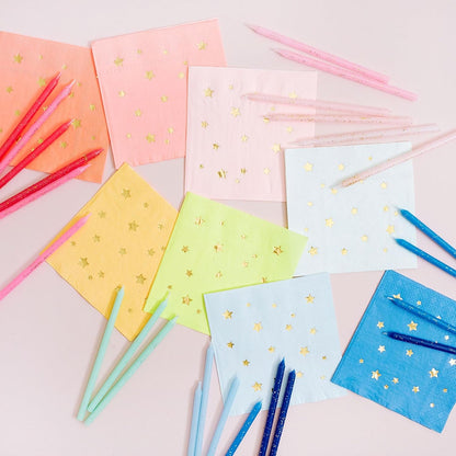 Glitter Birthday Candles (Pack of 24)3