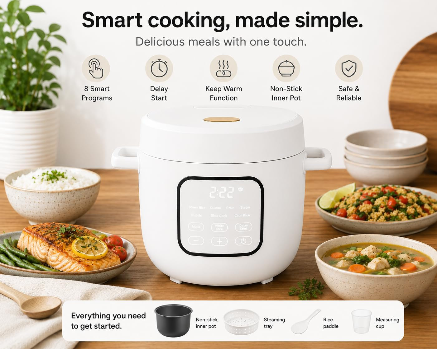 b-14-cup-cooked-electric-rice-grain-cooker-6-cup-uncooked-capacity-ceramic-nonstick-coating-multi-grain-cooking-automatic-keep-warm-white-icing