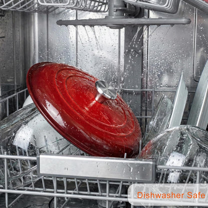 Stainless Steel Replacement Handle Compatible with Le Creuset,Aldi,Lodge, and Other Enameled Cast-Iron Dutch Oven7