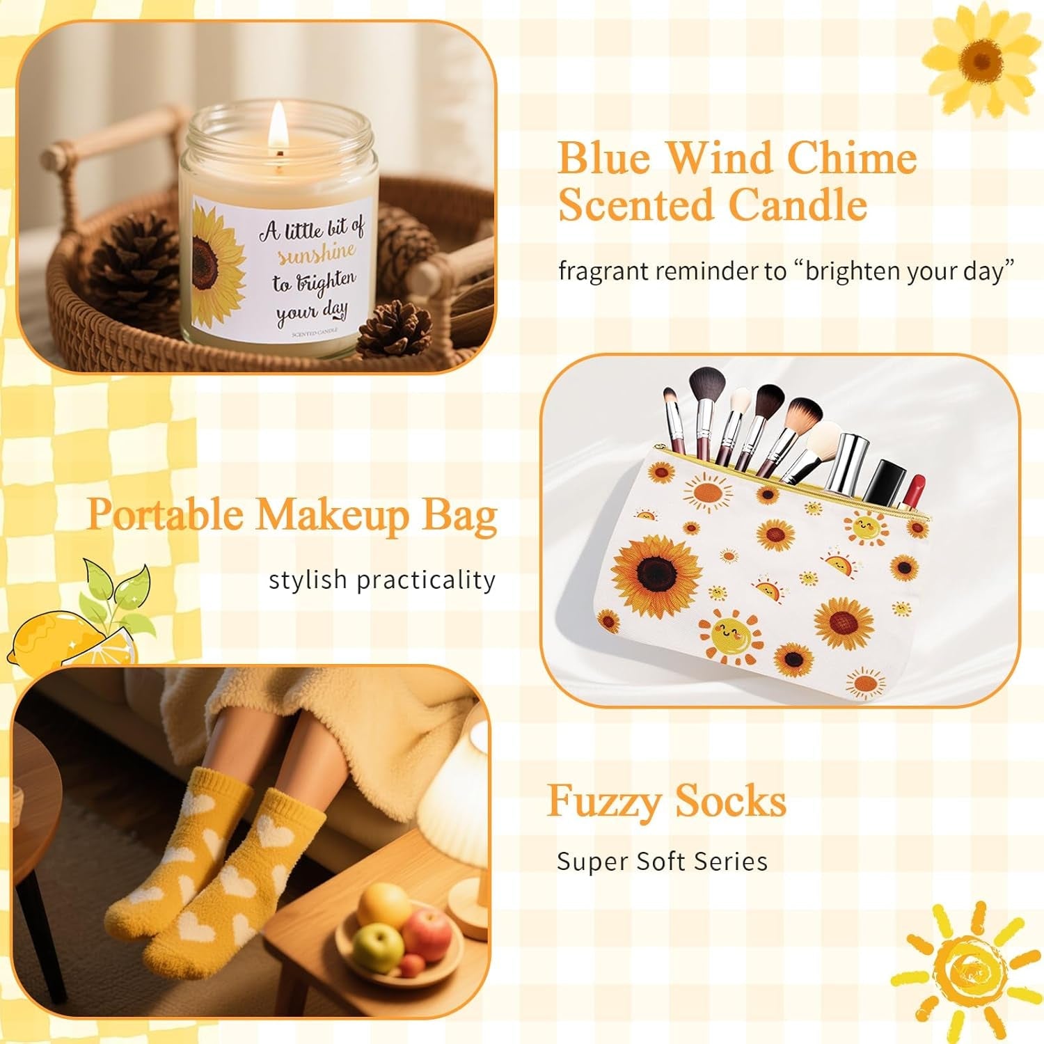 10pcs-sunshine-gift-for-women-unique-care-package-with-sunflower-gifts-friendship-box-of-sunshine-for-mom-sister-wife-get-well-soon-birthday-present-self-care-basket-for-women-recovery
