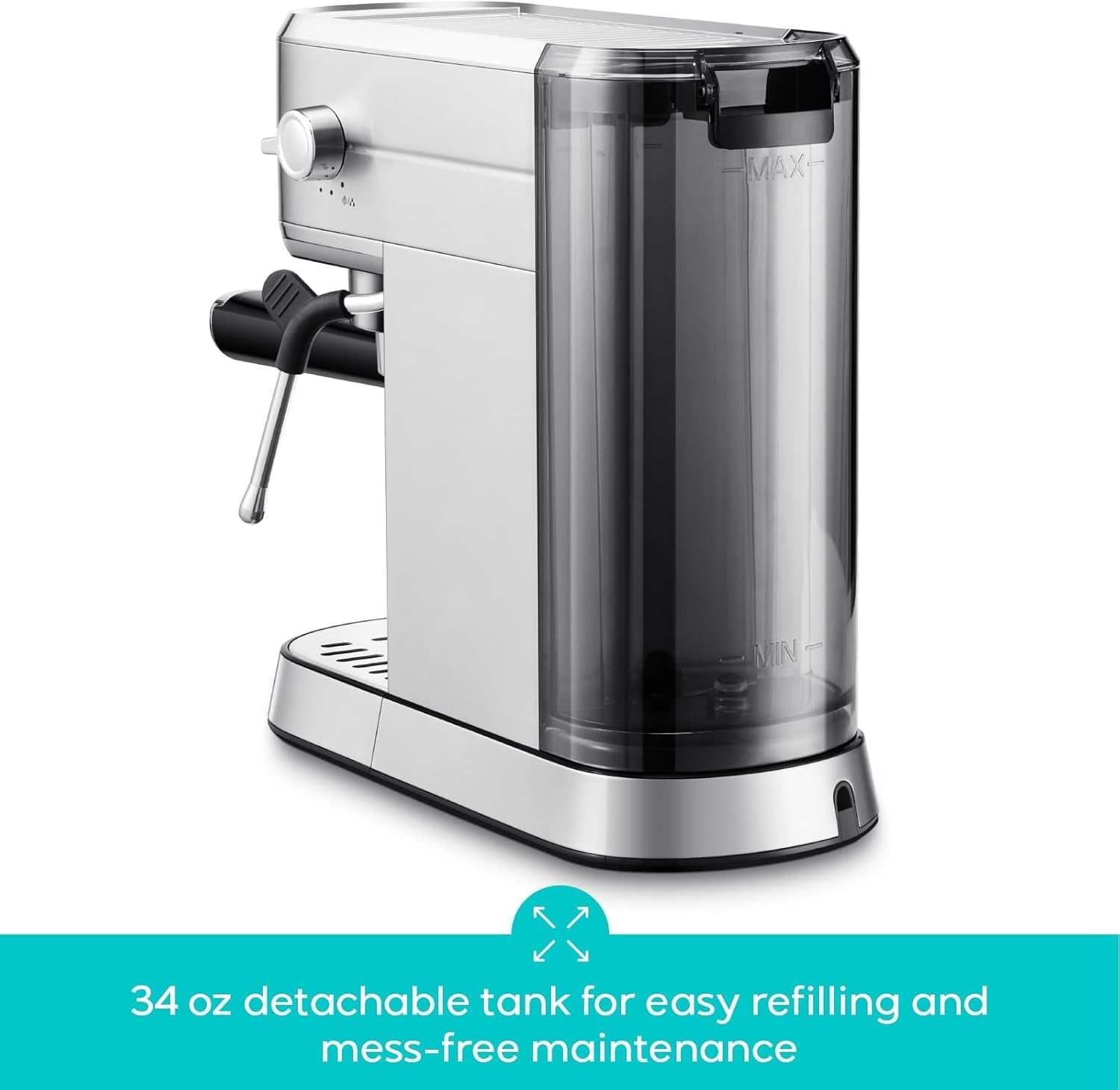 cm5418-compact-espresso-machine-with-milk-frothing-steam-wand-stainless-steel-20-bar-pump-built-in-pressure-gauge-powerful-steam-wand-for-cappuccino-latte-for-home-34oz-water-tank