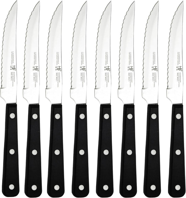 HENCKELS Razor-Sharp Steak Knives Set of 8, German Engineered1