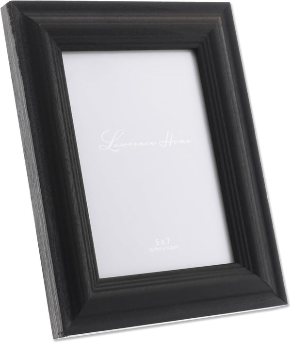 5X7 Weathered Black Wood Picture Frame3