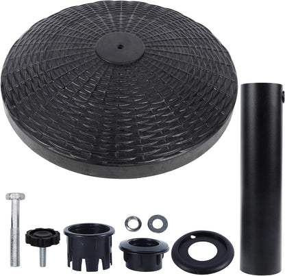 22 Lbs Heavy Duty Patio Market Umbrella Base Stand3