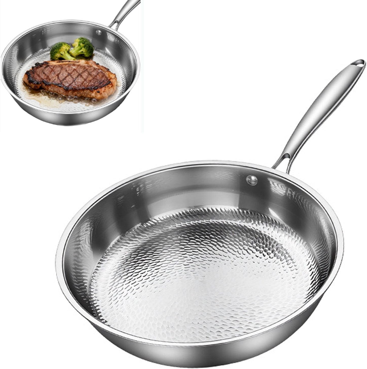 titanium-hammered-pan-durable-scratch-resistant-titanium-frying-pans-for-cooking-no-coating-nonstick-skillet-even-heating-for-cooking-nutritious-pan-for-cooking-no-lid-8-66in