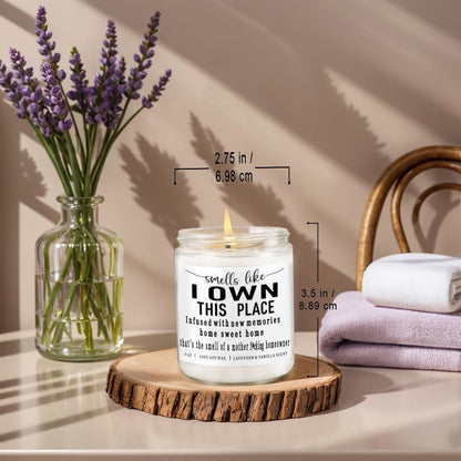 House Warming Gifts New Home,Funny New Home Gift Ideas Scented Candle,Housewarming Gifts for Women,Men,Couple,Friends,New House Must Haves,Closing Gift for Home Buyers 9 Oz5