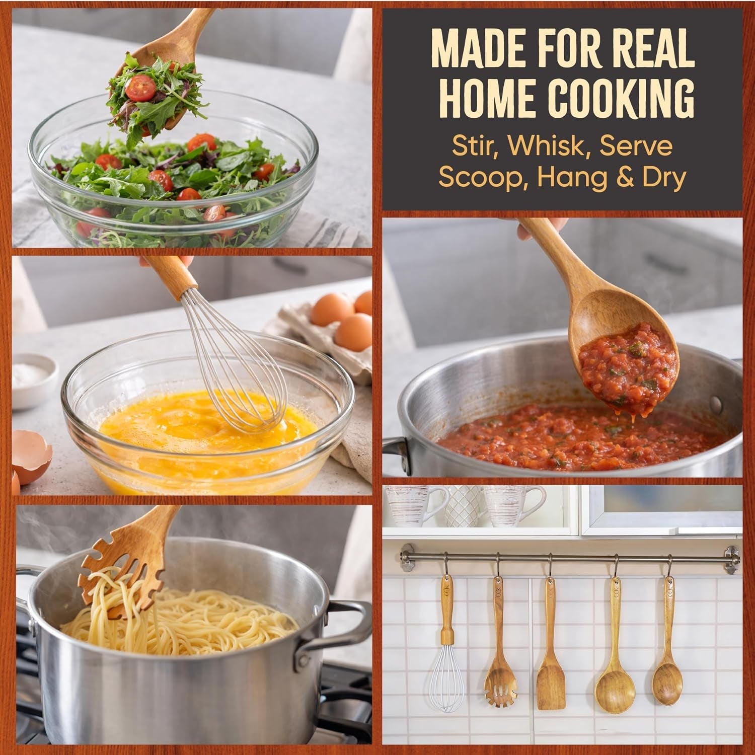 wooden-utensil-set-10-pcs-hooks-natural-teak-wood-cooking-spoons-heat-scratch-resistant-cooking-utensils-with-spoon-rest-hanging-hooks
