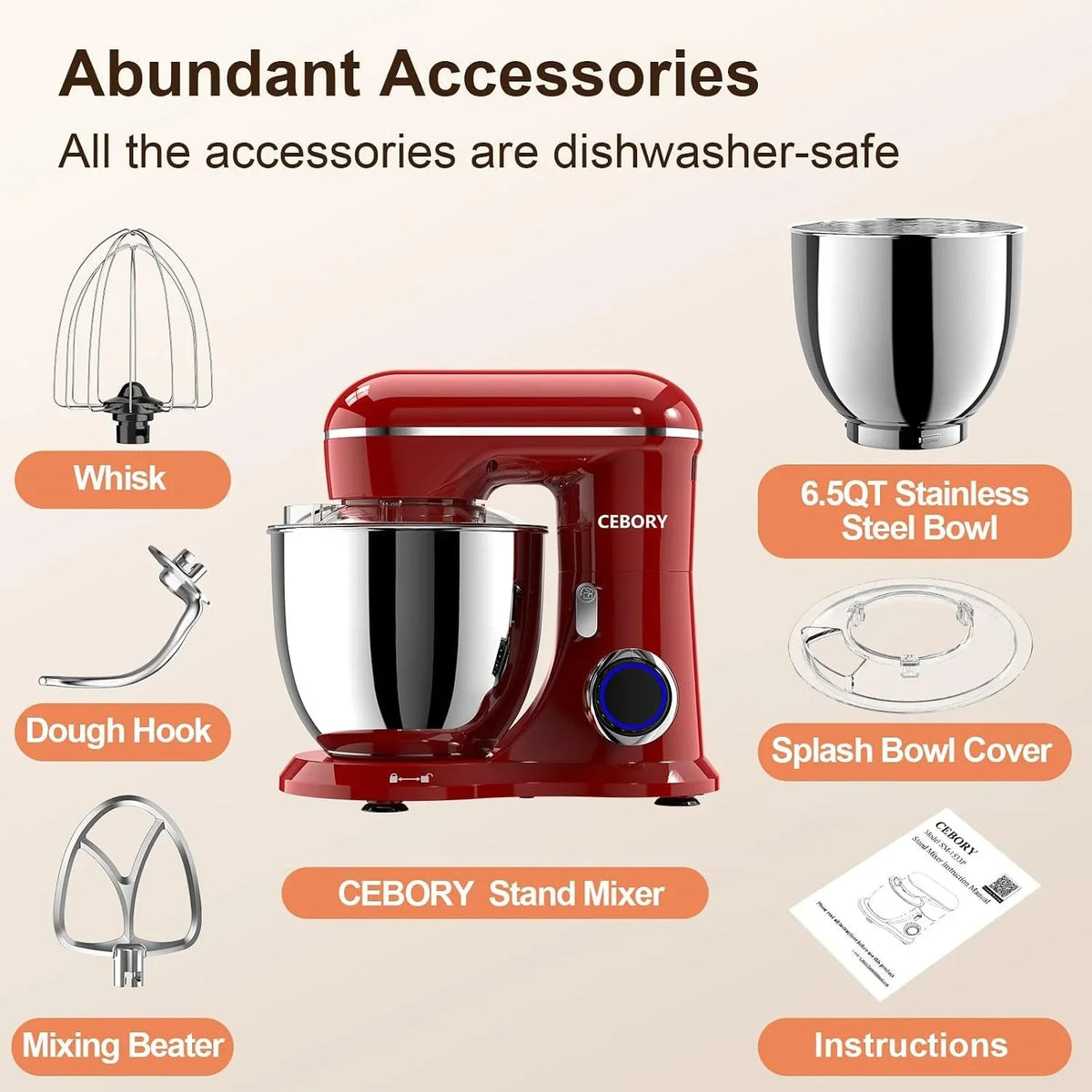 3-in-1-electric-stand-mixer-6-5qt-bowl-660w-10-speed-kitchen-mixer-household-food-mixers-include-dough-hook-beater-and-whisk-bread-cake-mixer-for-baking-and-most-home-cooks-red